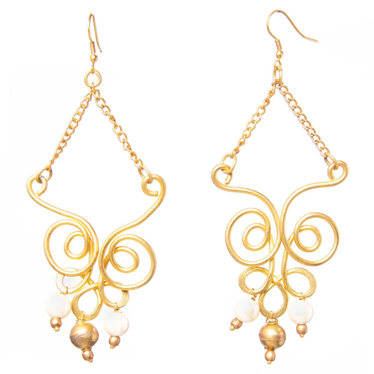 Indian Style Fashionable Dangle Drop Earrings – Luxury Merch LLC