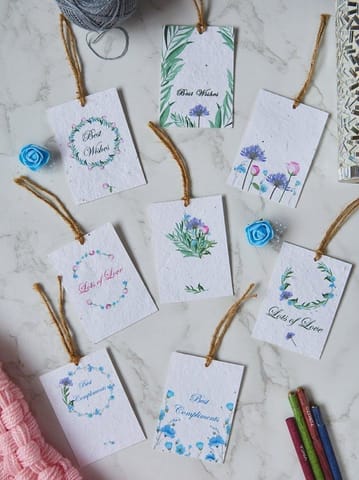 Plantables-Wild Bloom Gift Tags (Set of 8)