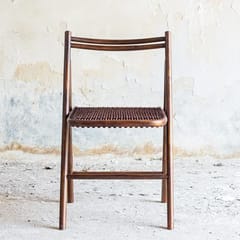 Rhizome-Brown - Skinny Folding Chair - Made from Bamboo