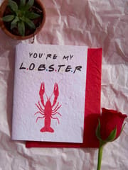 Plantables-Greeting Card - Lobsters!