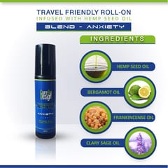 Cure By Design Therapeutic Healing Roll on -  Anxiety