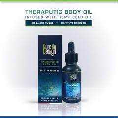 Cure By Design Therapeutic Oil Healing Blend for Stress