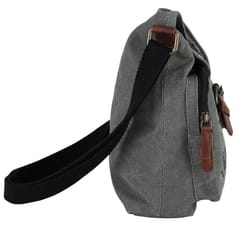 Mona B Upcycled Canvas Messenger Crossbody Bag with Stylish Design for Men and Women: Dream