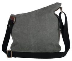 Mona B Upcycled Canvas Messenger Crossbody Bag with Stylish Design for Men and Women: Dream