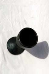 Terracotta by Sachii 'Cabernet' Longpi Black Pottery Wine Glass