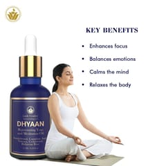Lush Vitality DHYAAN Rejuvenating Yoga and Meditation Oil