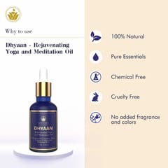 Lush Vitality DHYAAN Rejuvenating Yoga and Meditation Oil