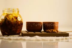 Country Clay-Chutney Bowl (Teracotta) - Set of 2 Made of Ceramic by Country Clay