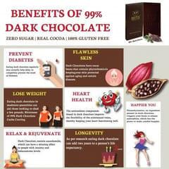 BOGATCHI 99.99% Dark | CRANBERRY | Vegan  Dark Chocolate| Gluten FREE, 80 gm