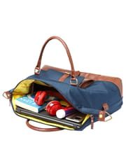 Mona B Unisex Duffel Gym Travel and Sports Bag: Milan Navy