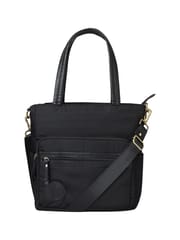 Mona B Women Handbag for Women Tote Bag for Grocery, Shopping, Travel: Arya Black