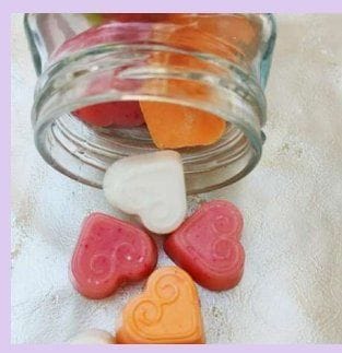 The Bubble Bliss-Heart Soap Jar