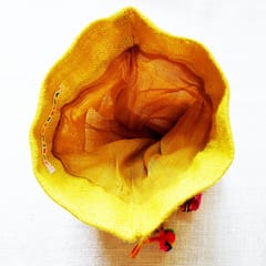 Juhi Malhotra-Yellow Raja Rani Potli