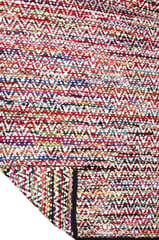 IMPERIAL KNOTS MULTICOLOR CHINDI HAND WOVEN DHURRIE 4X6 FEET