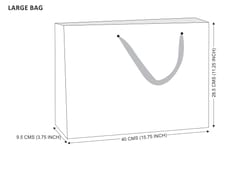 PaperMe - Ikat Weave S/3 Large Gift Bag