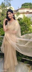 Dira By Dimple - Lustrous Royalty (Organza Saree with Lave border)