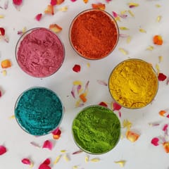 Craftizen Designs -Petalists Eco-friendly Holi Colour - Combo of 5