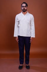 Inkriti - Tangaliya Dice Mughal Shirt White