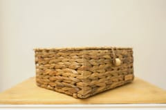 Ardpure - Natural Wicker Storage Box / Organiser - KOSH