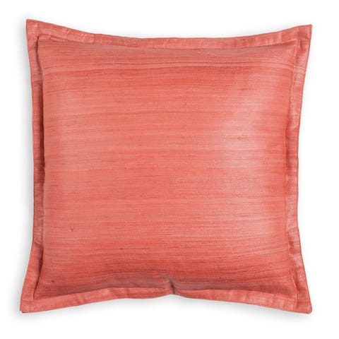 Eyaas - Handloom Tussar Silk Cushion Cover - 16x16