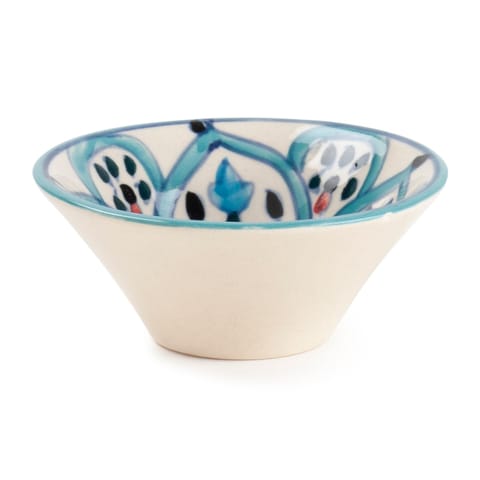 Eyaas - Hand Painted Ceramic Bowl - 3.5"