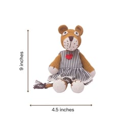 Happy Threads | Lisa Lioness| 22 cms | Stuffed Animals | Best for kids |Soft Toy