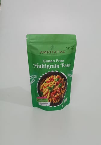 Amritatva - Gluten-Free Multirain Pasta with Italian Seasonin and Oyster Mushroom Chunks 200 gm
