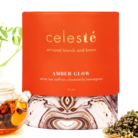 Celesté -White Tea | Amber Glow