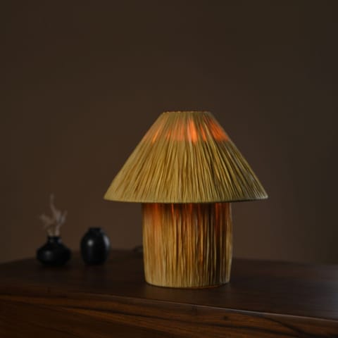 Opaque Studio - Nsong Rafia Table Lamp