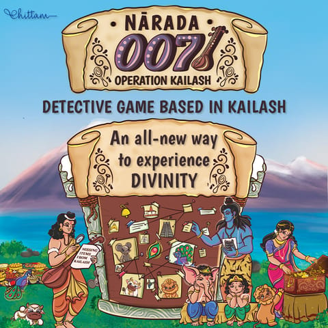 Chittam's Narada 007-Operation Kailash - Detective Game